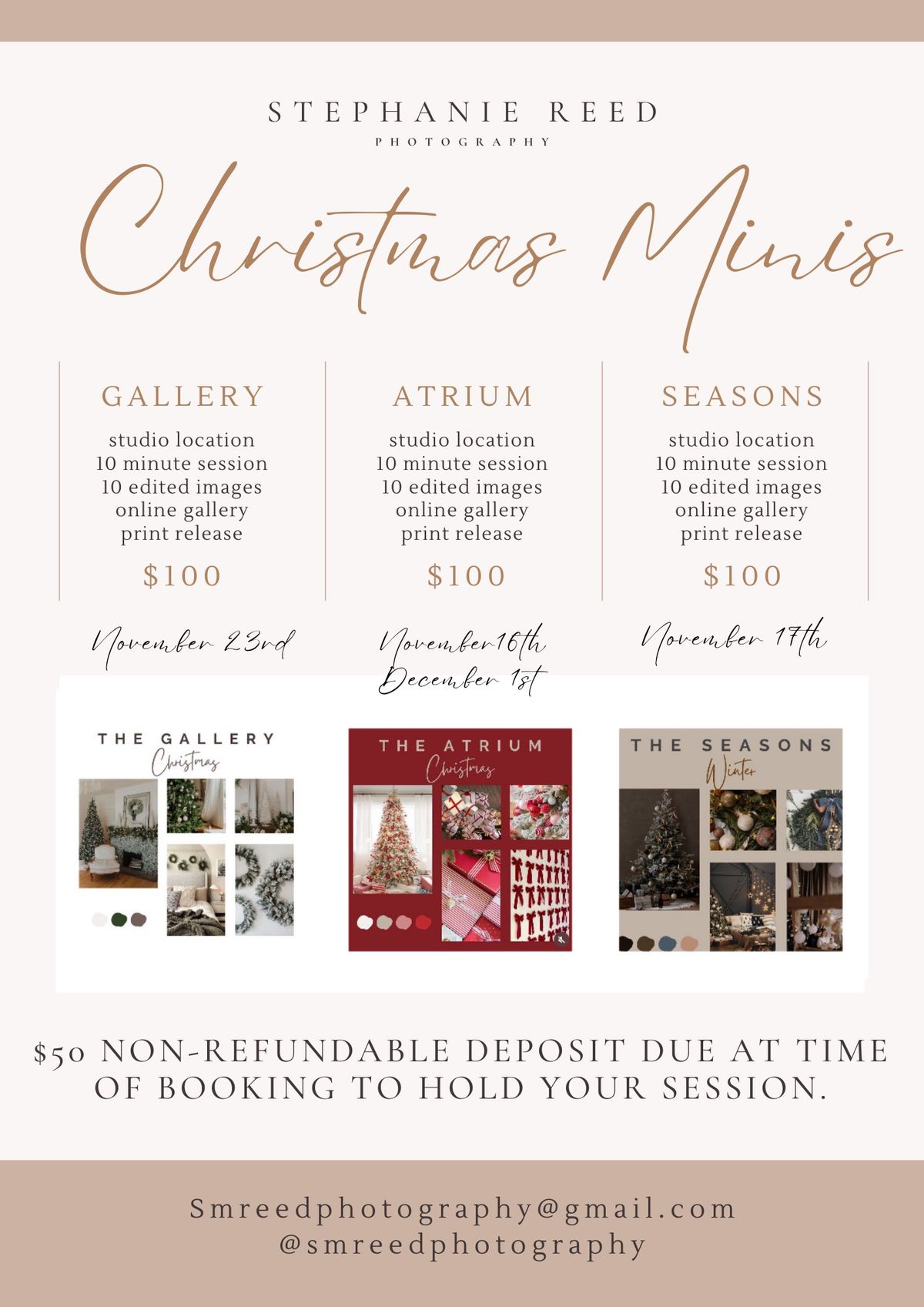 Holiday Mini Sessions