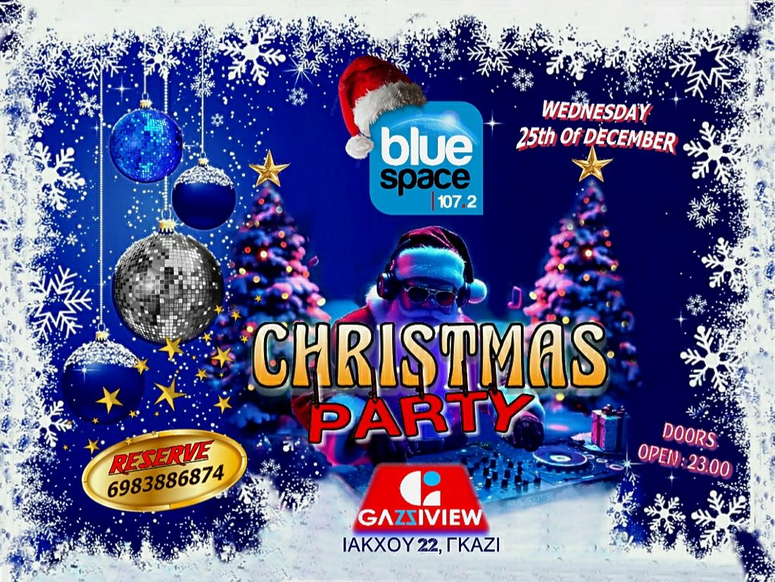 BLUE SPACE CHRISTMAS NIGHT