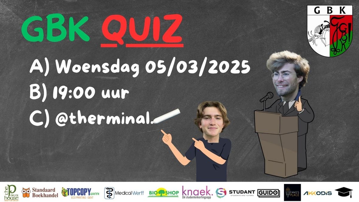 GBK quiz 