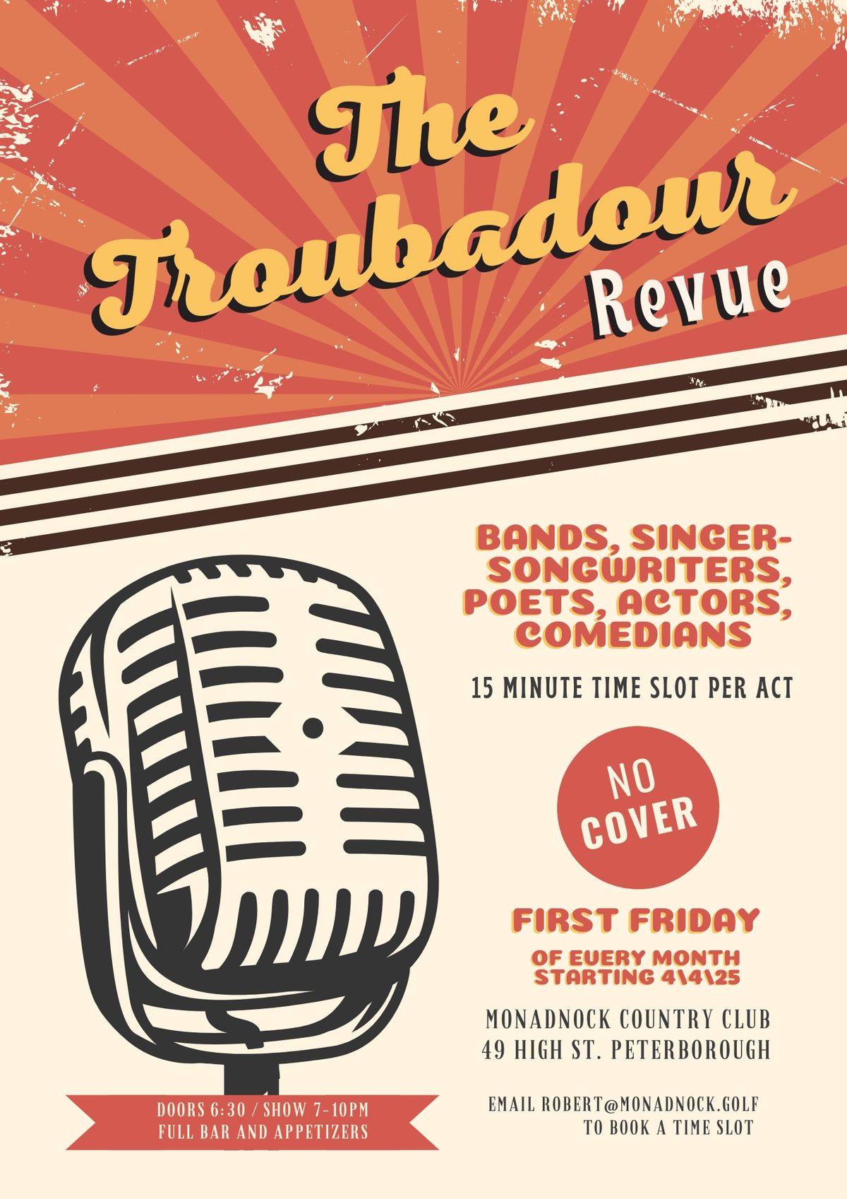 The Troubadour Revue 