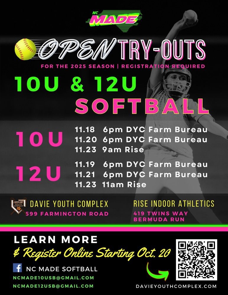 10u Travel Softball Try-outs 