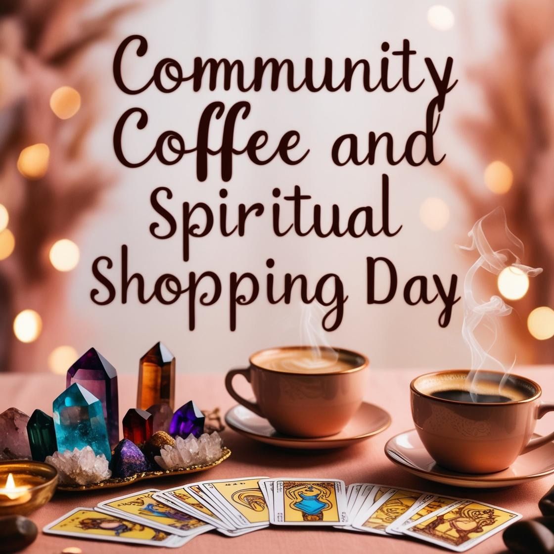 Community Coffee & Spiritual Shopping Day