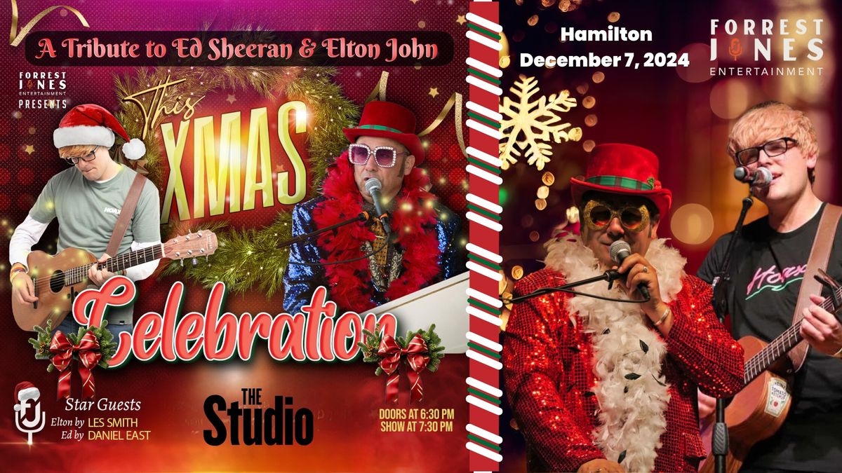 THIS CHRISTMAS - Tribute of Elton John & Ed Sheeran - Hamilton - The Studio