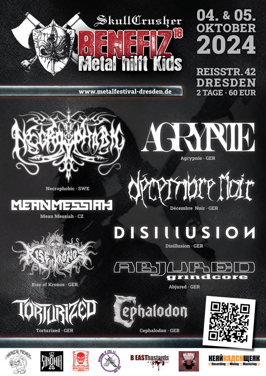 SkullCrusher Benefiz\u00b9\u2078 -  Metal hilft Kids