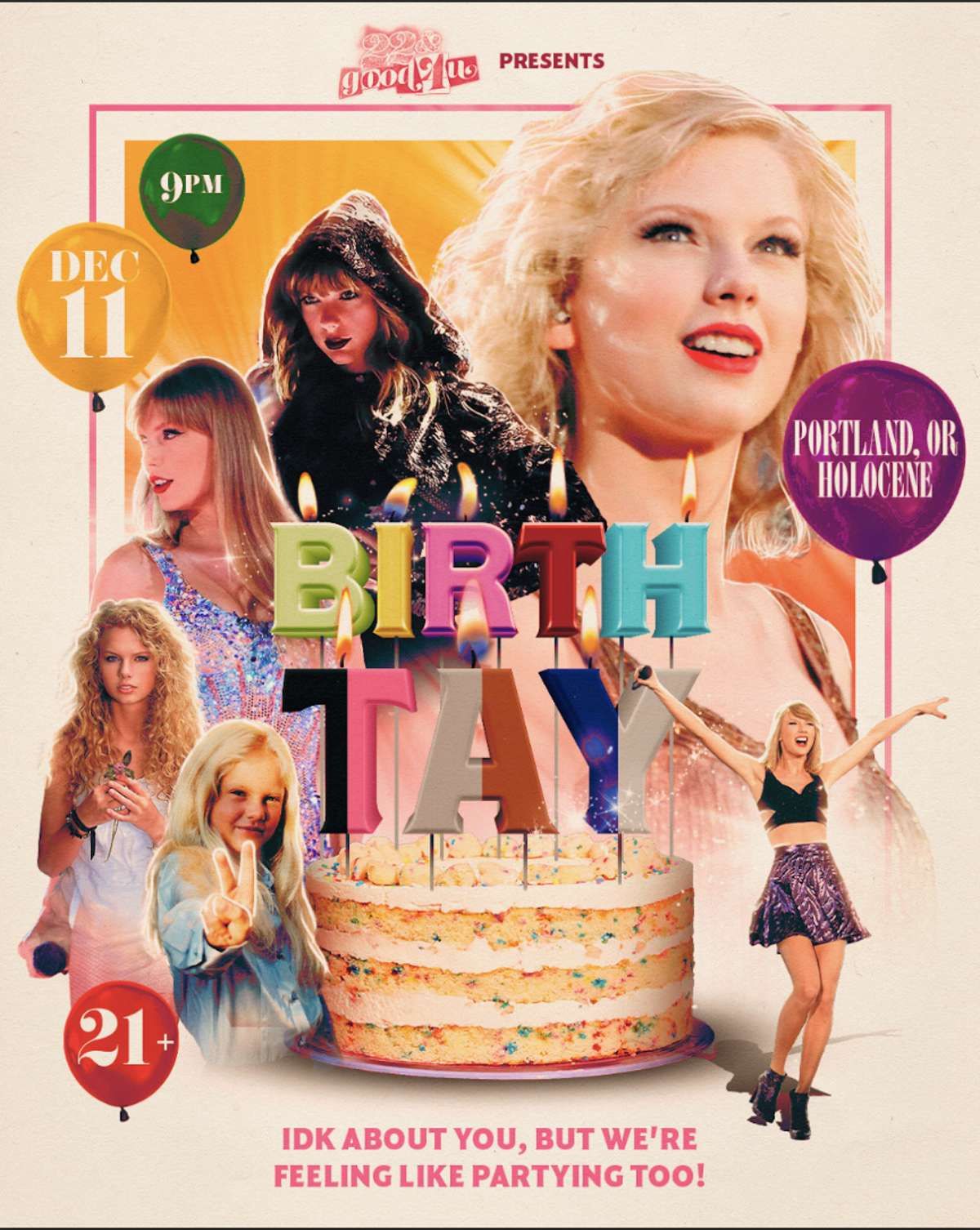 Birth-Tay - Taylor Swift Dance Party