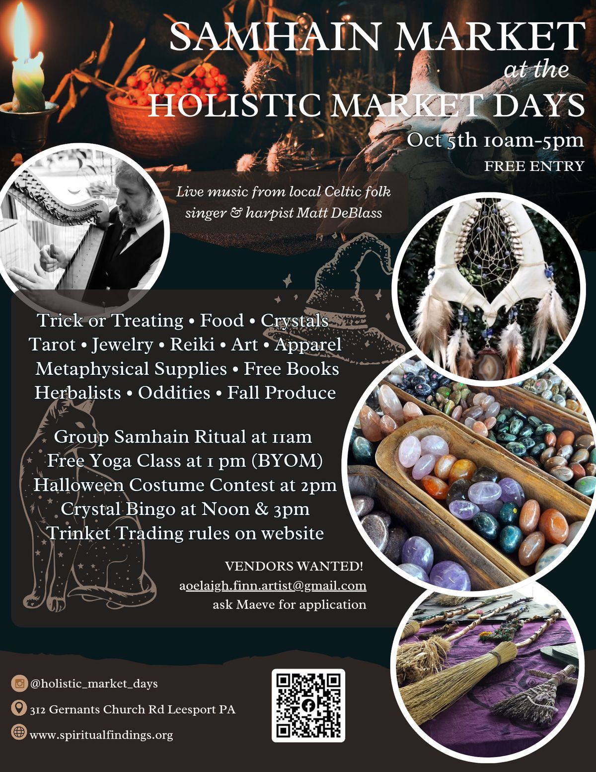 Samhain Fall Fest Market - Holistic Market Days