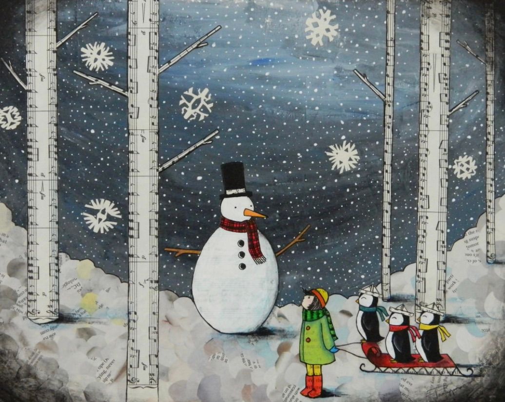 Mixed Media Winter Workshop with Tara Pappas