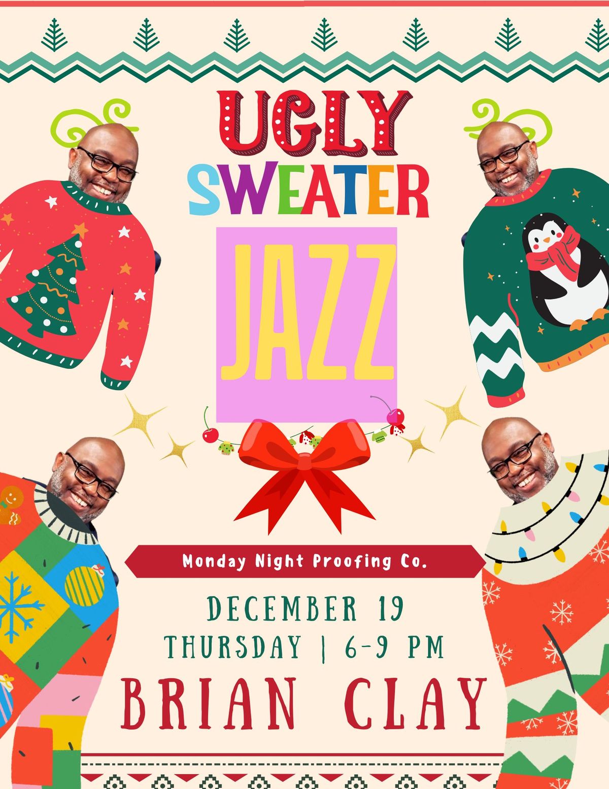 Ugly Holiday Sweater Jazz Night