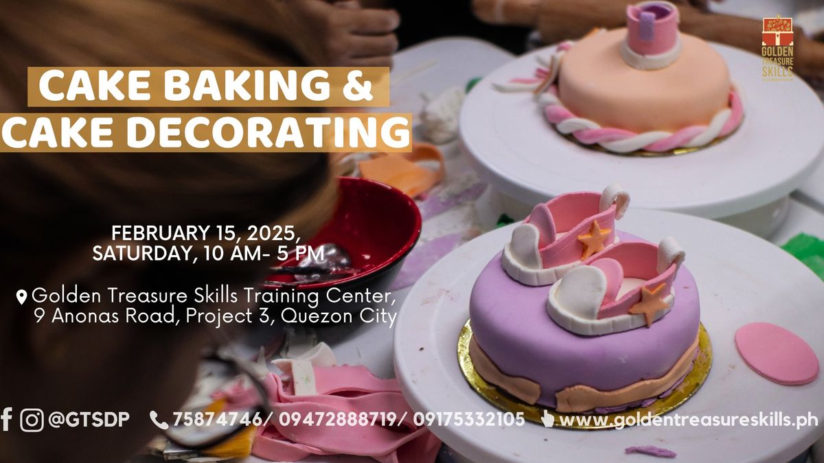 Cake Baking and Cake Decorating Seminar