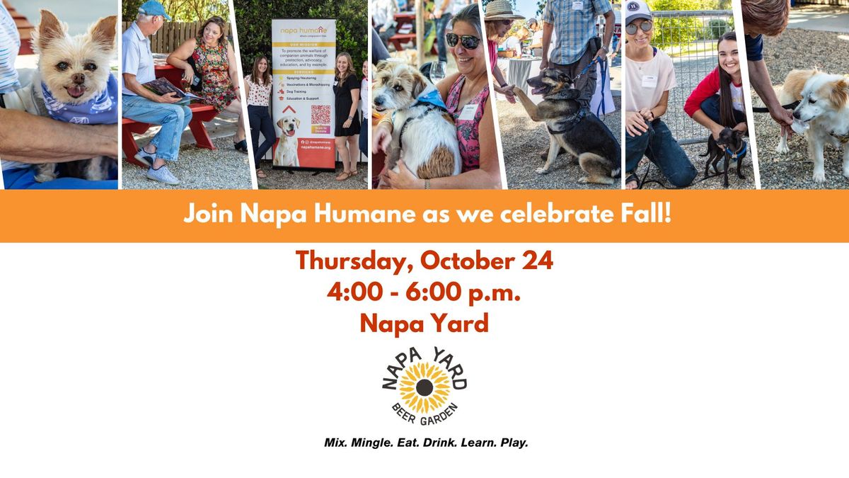 Napa Humane October Mixer