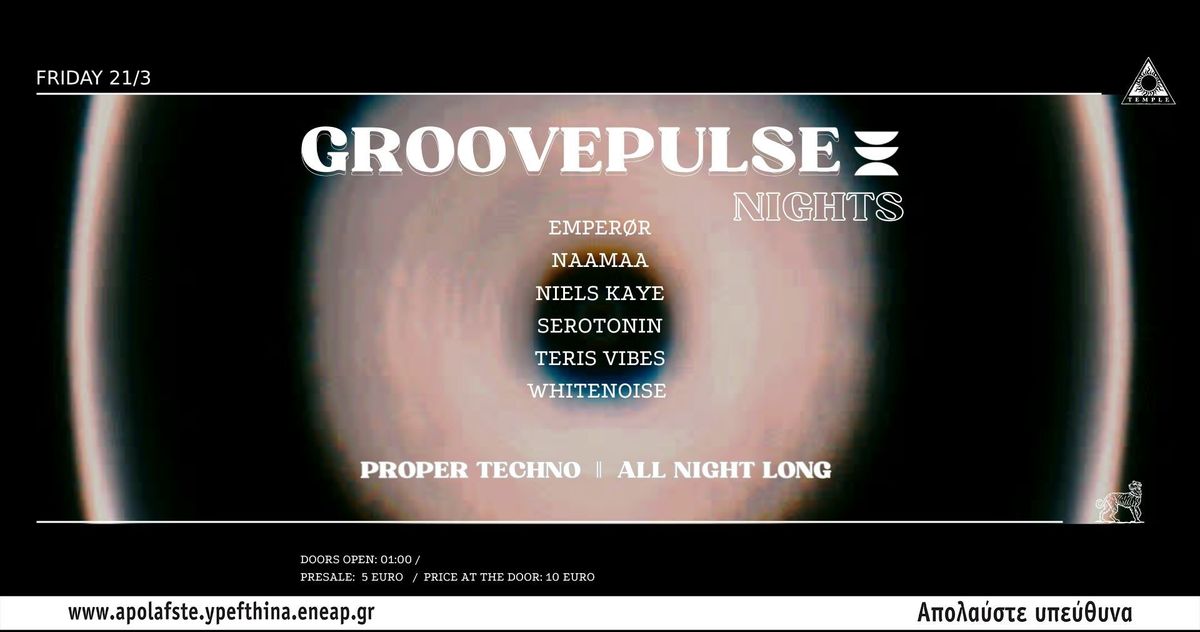 Groovepulse Nights at Temple