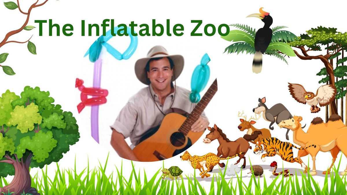 Summer Reading Kick-Off with Adam Komesar and the Inflatable Zoo