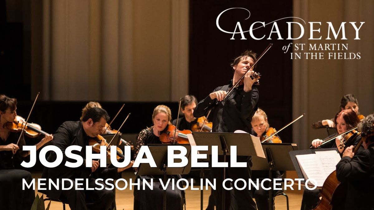 San Francisco Symphony - Joshua Bell & Academy of St Martin in the Fields at Davies Symphony Hall