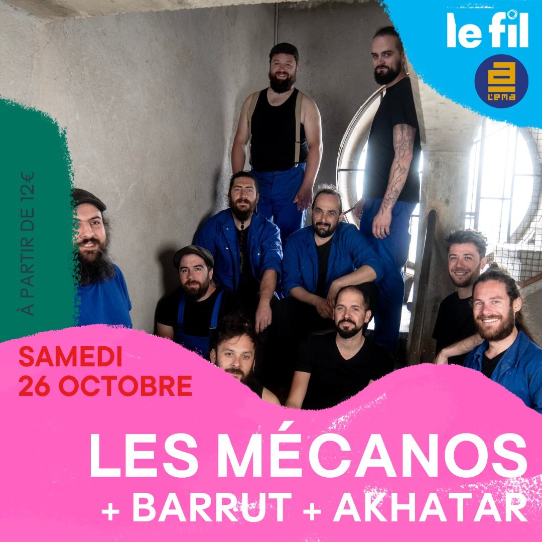 Release Party \u2013 Les M\u00e9canos + Barrut + Akhatar