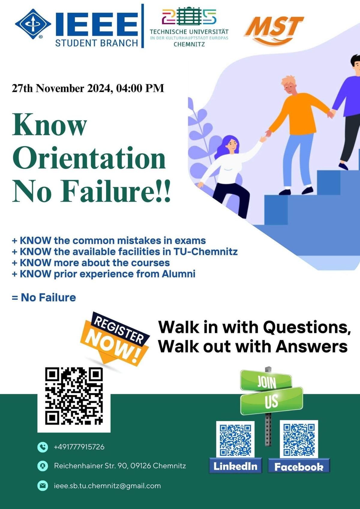 Know Orientation, No Failure!!