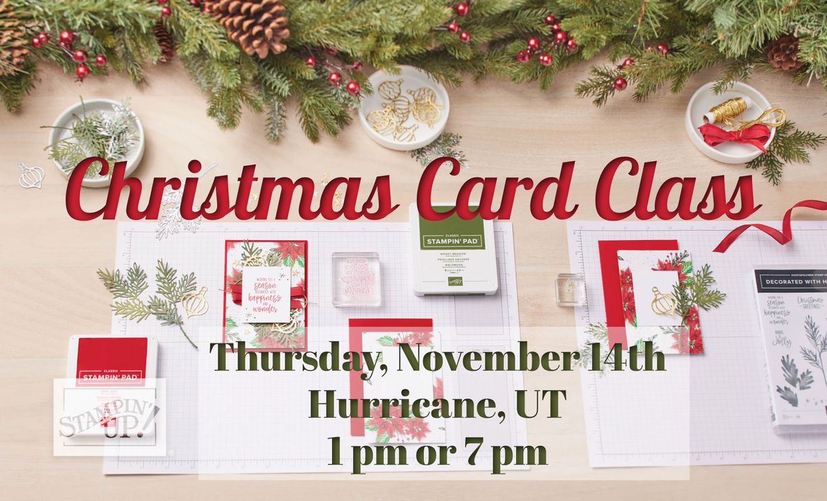 Christmas Card Class