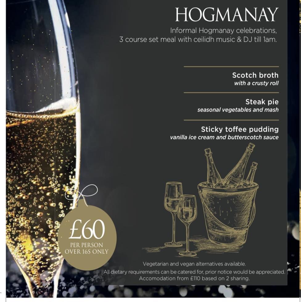 Hogmanay at Garfield House Hotel