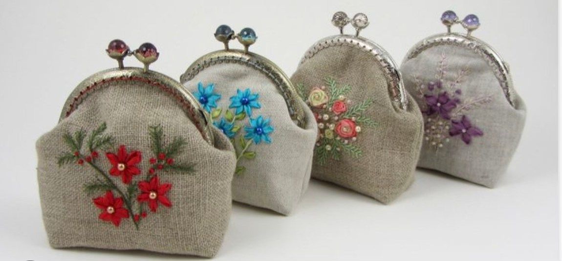 Hand Sewn Clasp Purses Workshop