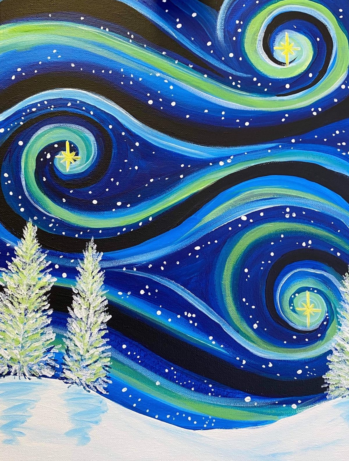 Starry nights Christmas 