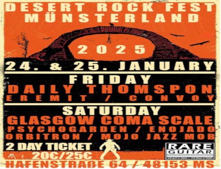 DESERT ROCK FEST M\u00dcNSTERLAND 2025