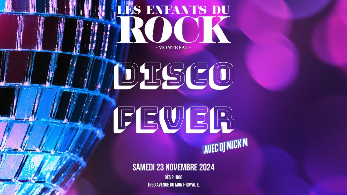 Disco fever