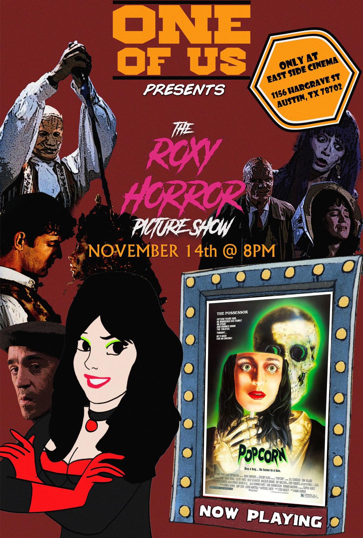 The Roxy Horror Picture Show Presents: \u201cPOPCORN\u201d