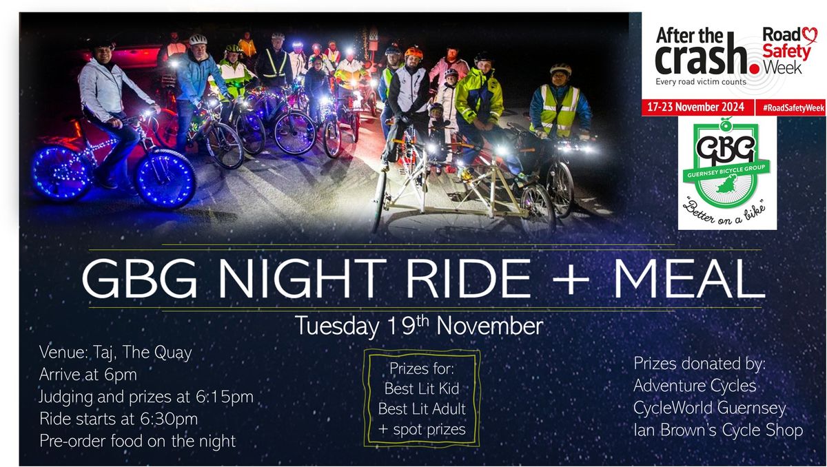 GBG Night Ride & Meal