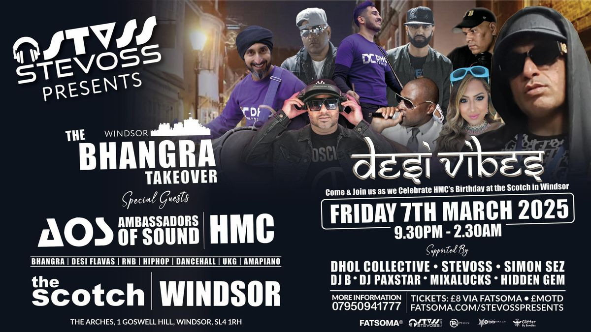 STEVOSS PRESENTS... DESI VIBES - THE BHANGRA TAKEOVER