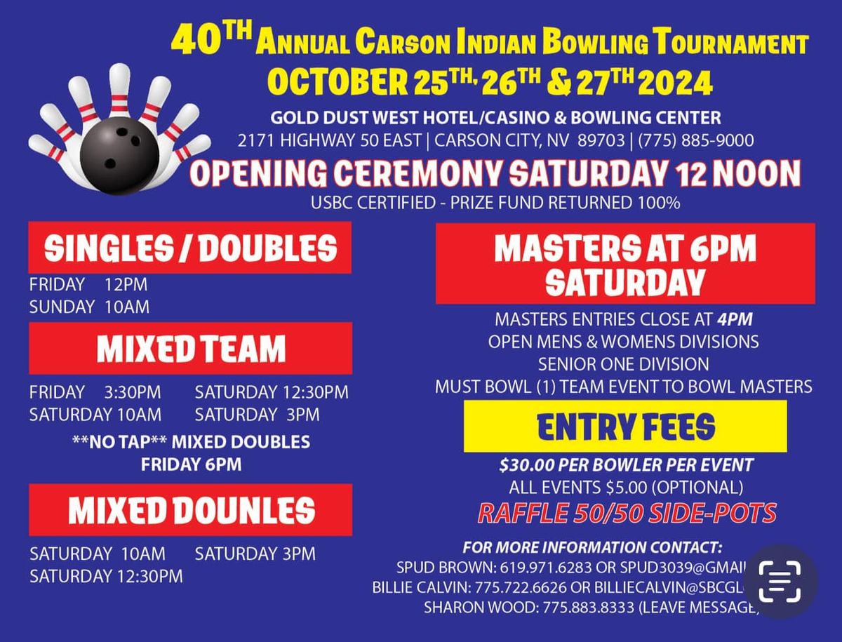 Carson Indian tournament