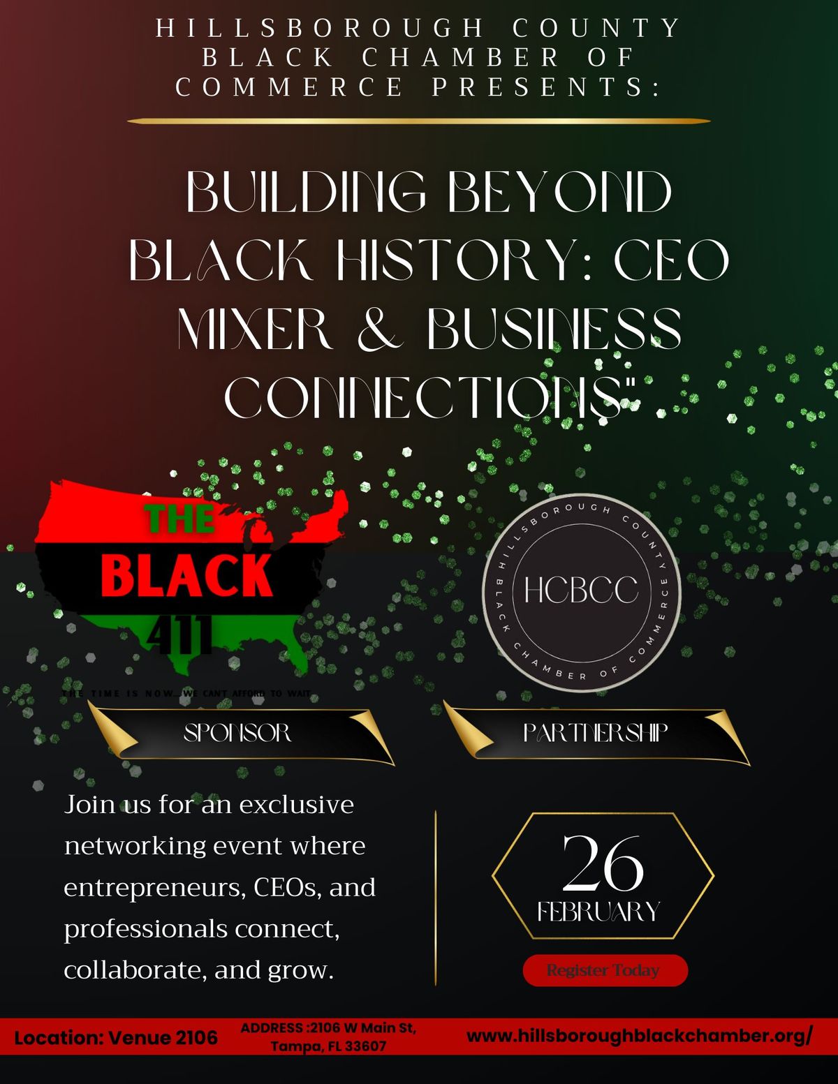 Building Beyond Black History: CEO Mixer & Business Connections