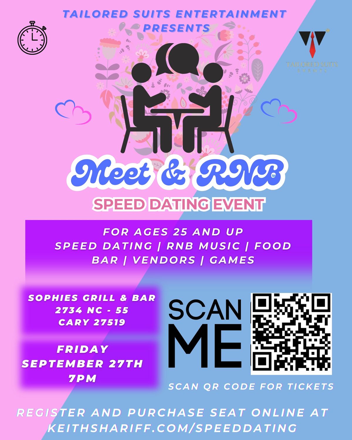 Meet & RNB Speed Dating Event