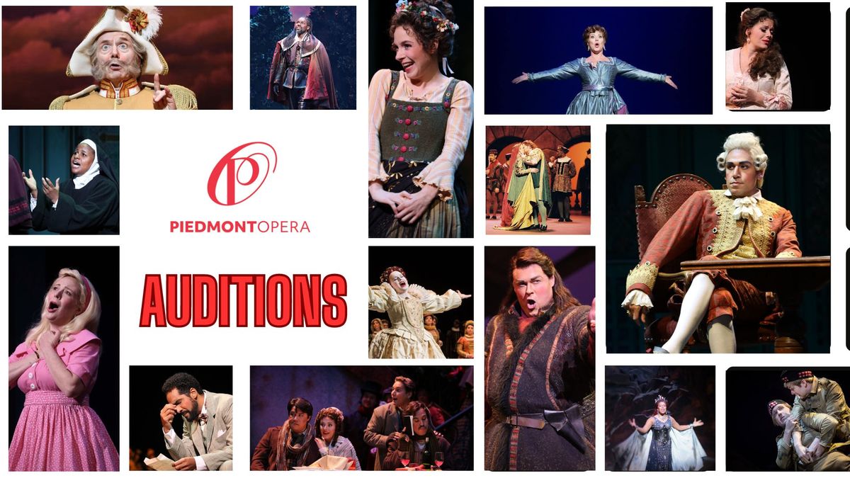 Piedmont Opera Auditions