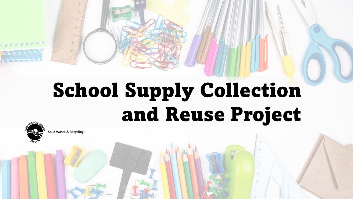 Washington County School Supply Reuse Project