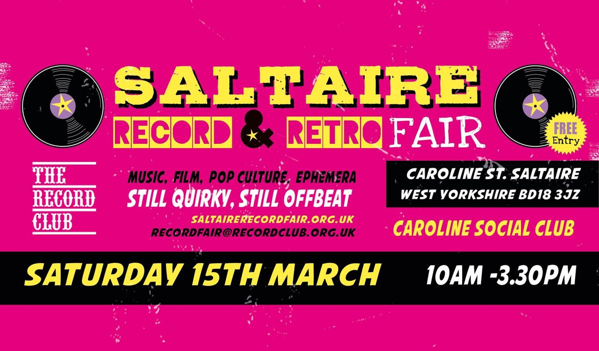 Saltaire Record & Retro Fair