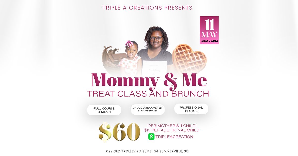 Mommy & Me Chocolate Covered Strawberries Treat Class Presented by Triple A Creations