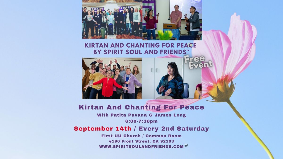 Kirtan And Chanting For Peace By Spirit Soul And Friends\u2122 - Patita Pavana and James Long