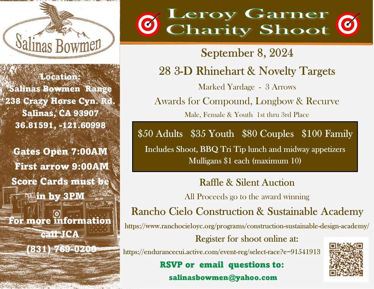 Leroy Garner Charity Shoot