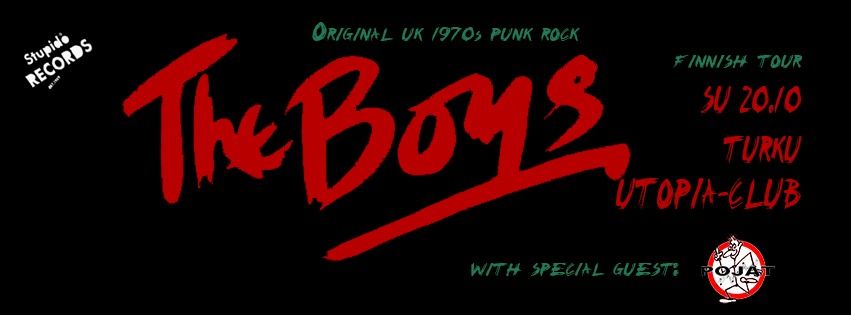 The Boys (UK) + Pojat \/\/ Utopia 20.10.2024