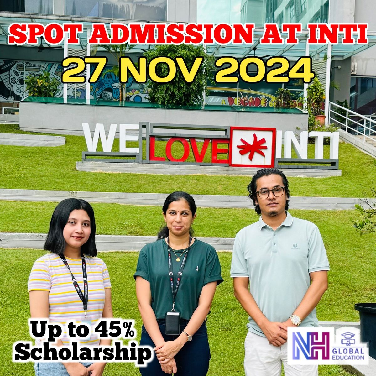 Inti University Spot Admission At NH Global Education