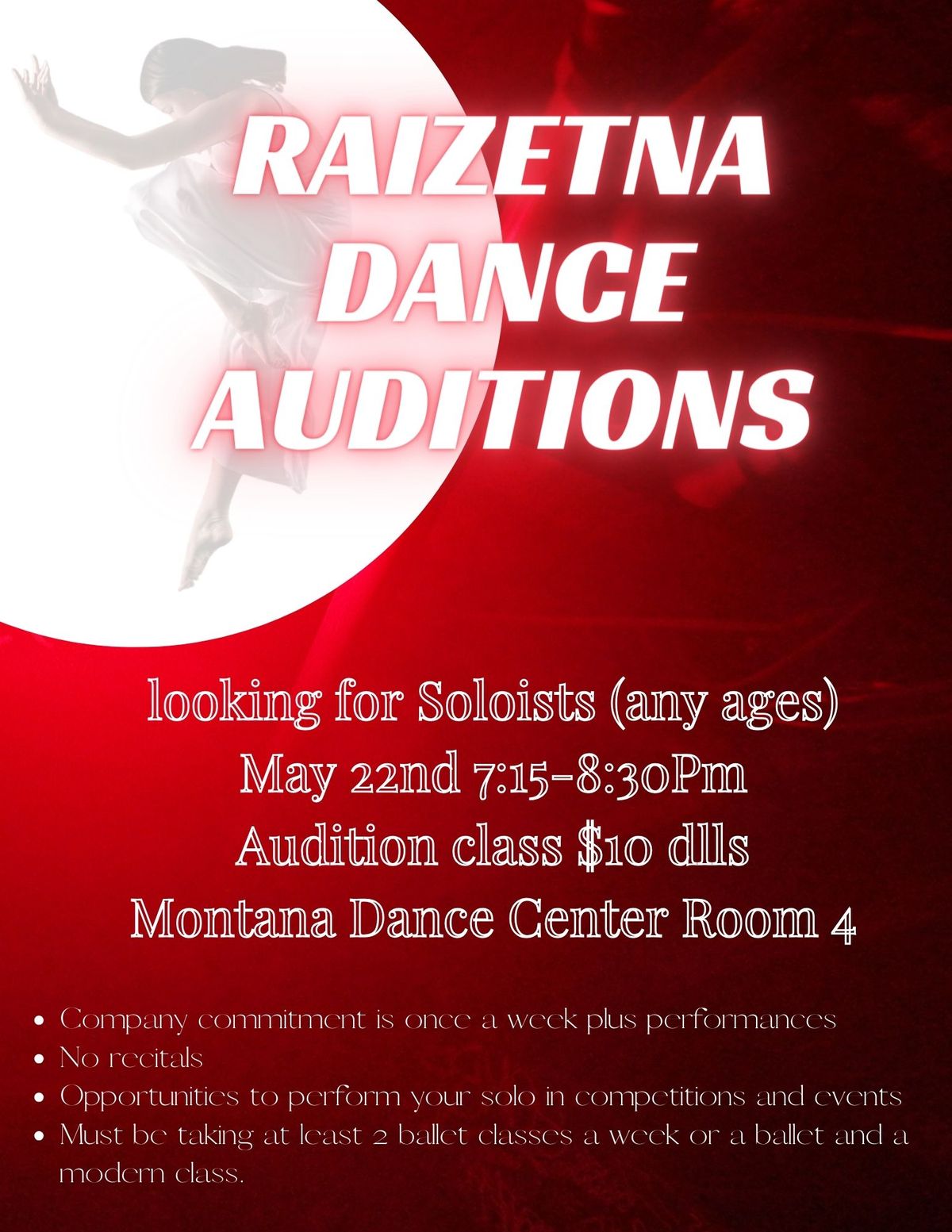 Raizetna Dance Company Soloist Competition