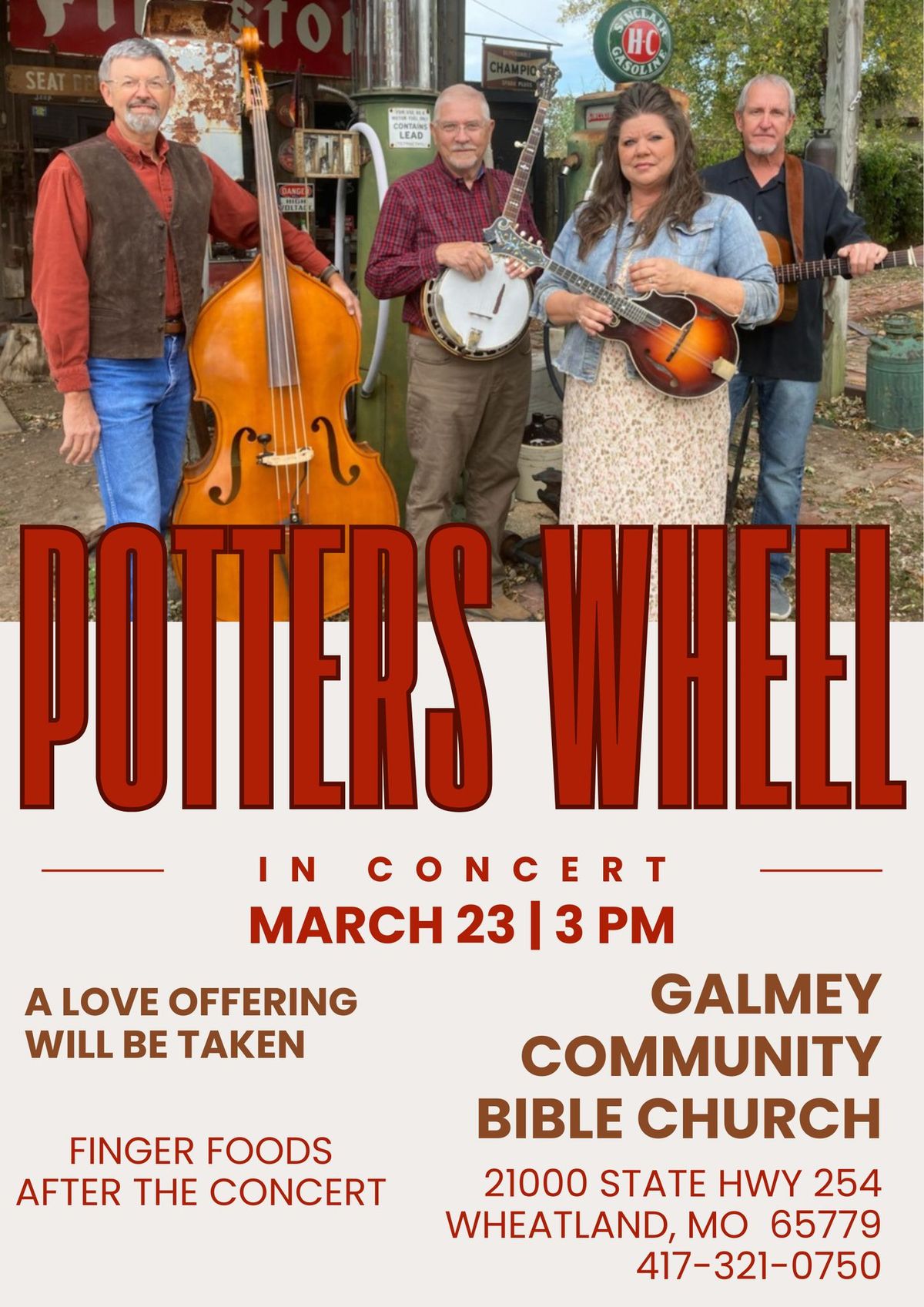 Potters Wheel in Concert