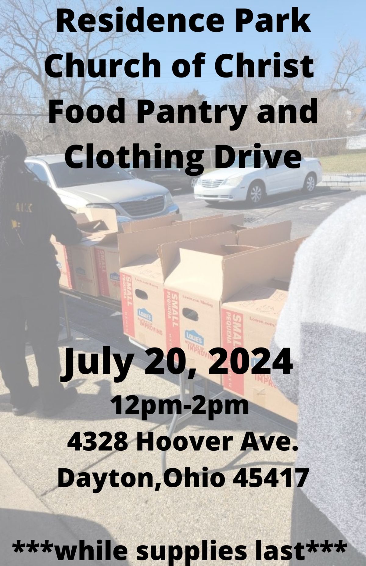 Food Pantry and Clothing Drive
