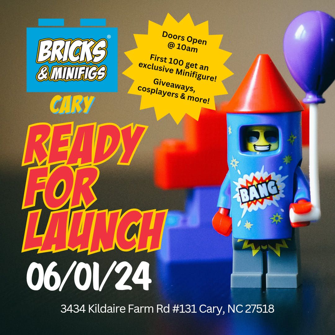 Bricks & Minifigs Cary | Grand Opening! 