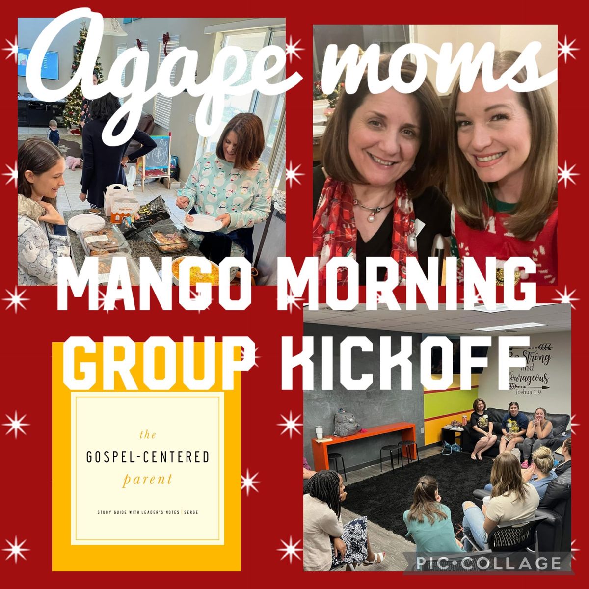 Agape Moms Mango morning group kickoff