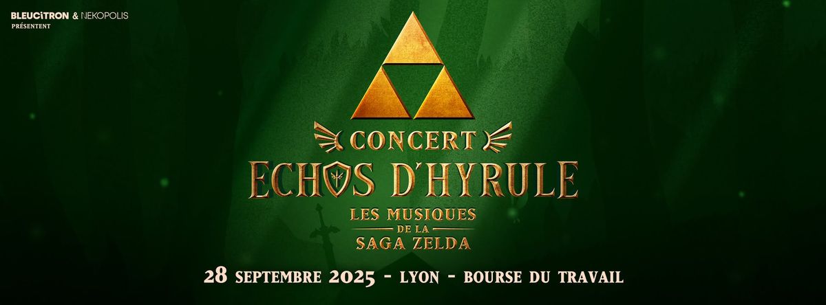 Echos d'Hyrule, concert Zelda@Lyon, Bourse du Travail