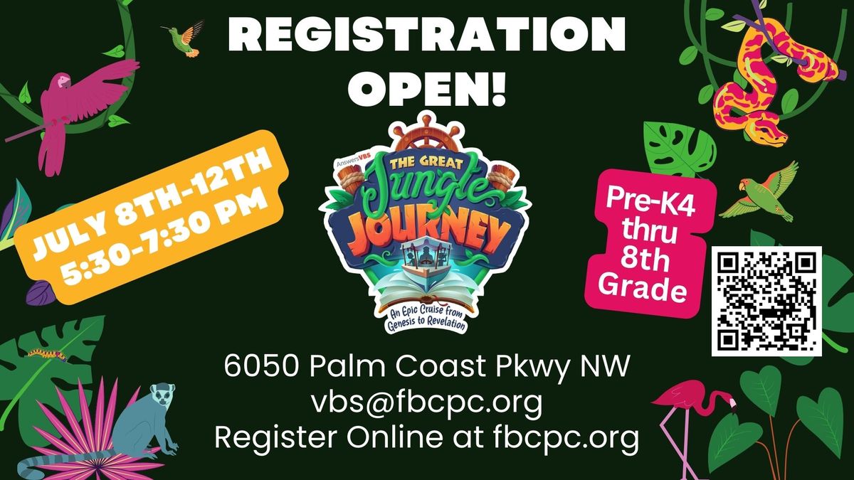 VBS: The Great Jungle Journey