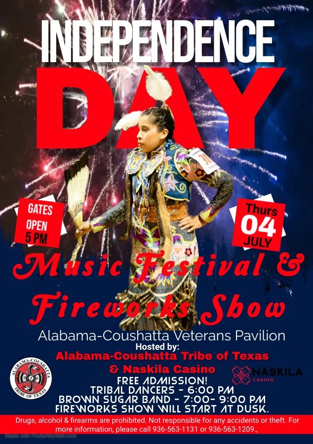 Independence Day Music Festival and Fireworks Display Celebration