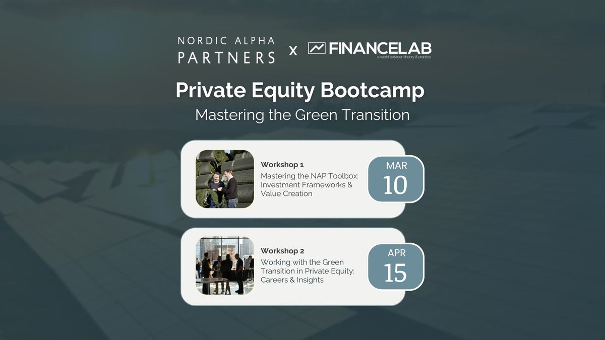 Private Equity Bootcamp-Mastering the Green Transition