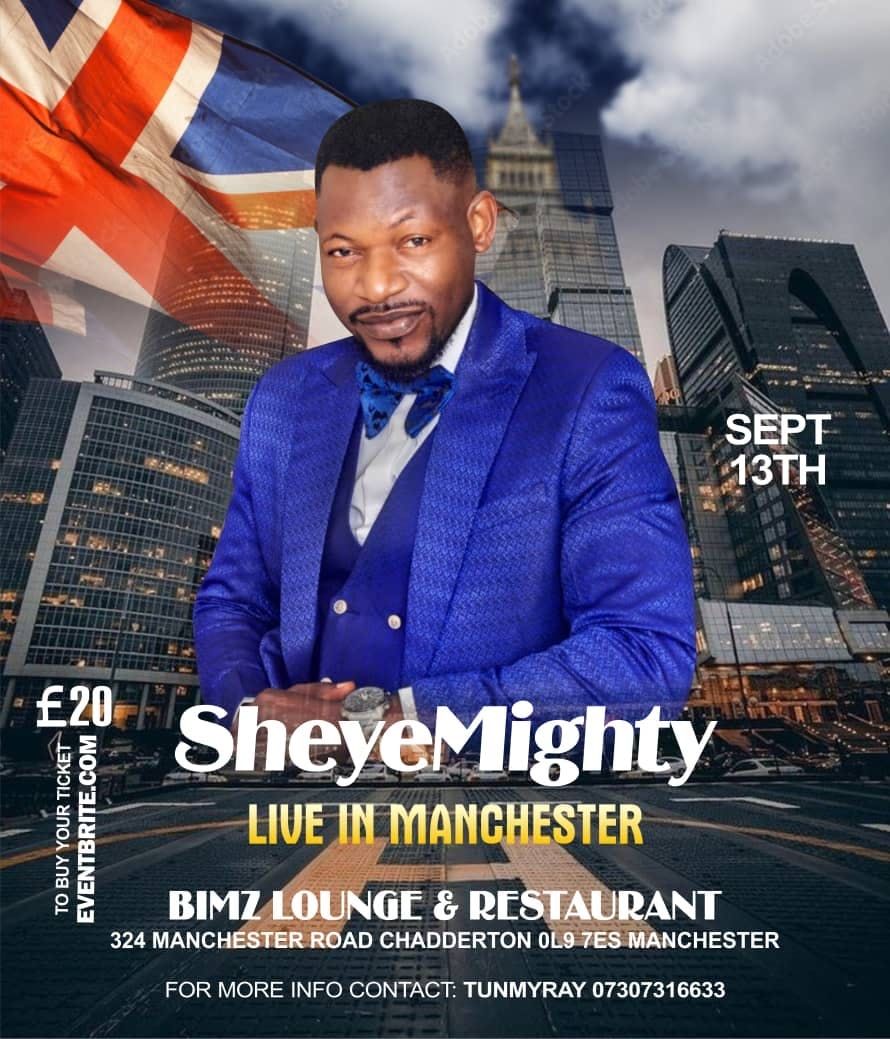 SheyeMighty LIVE IN MANCHESTER