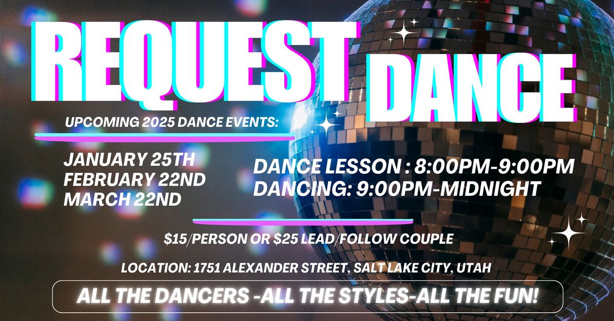 January Request Your Dance Event